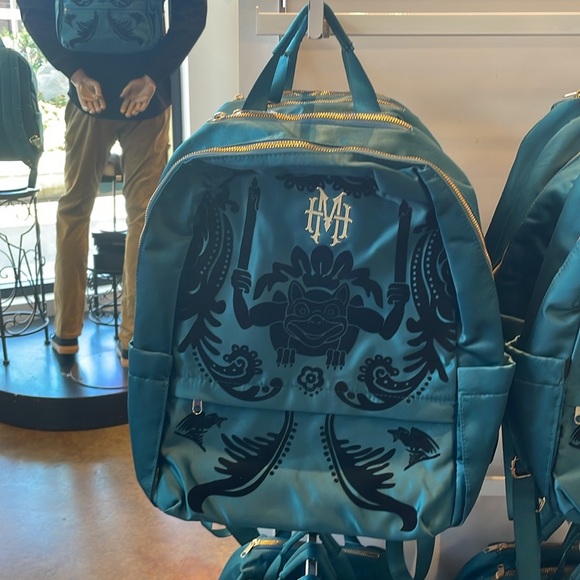 2024 The Haunted Mansion Backpack Gargoyle Lights Wallpaper Disney Parks - Picture 2 of 8